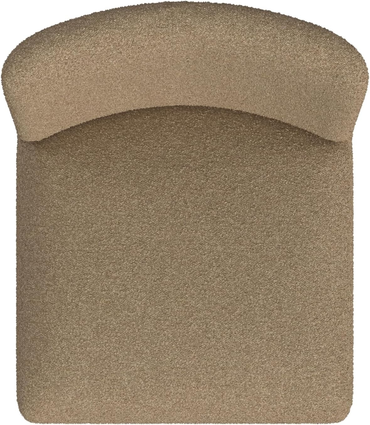 image:imageHomePop Parsons Classic Upholstered Accent Dining Chair Single Pack OrangeBrown Khaki Boucle Single Pack