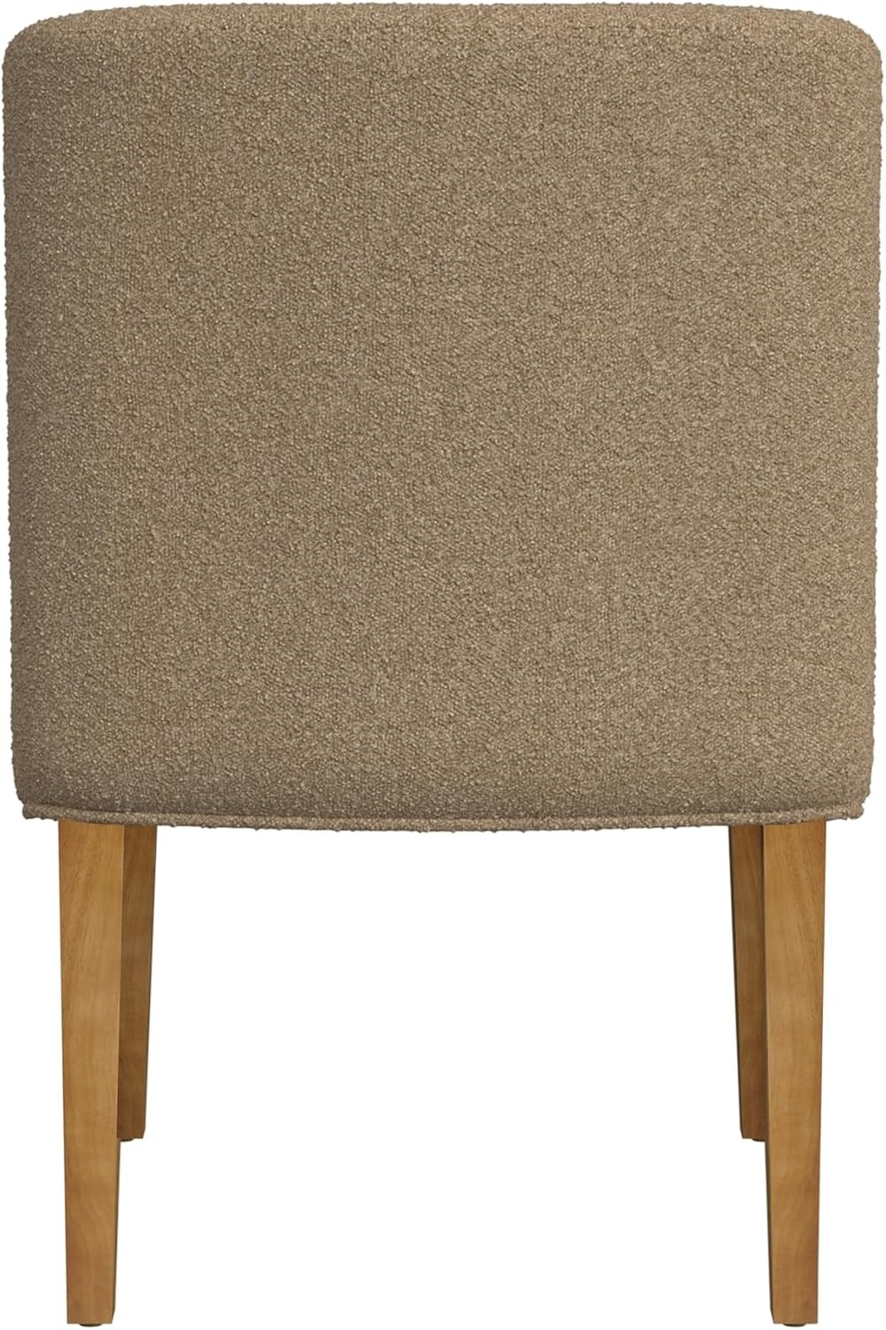 image:imageHomePop Parsons Classic Upholstered Accent Dining Chair Single Pack OrangeBrown Khaki Boucle Single Pack