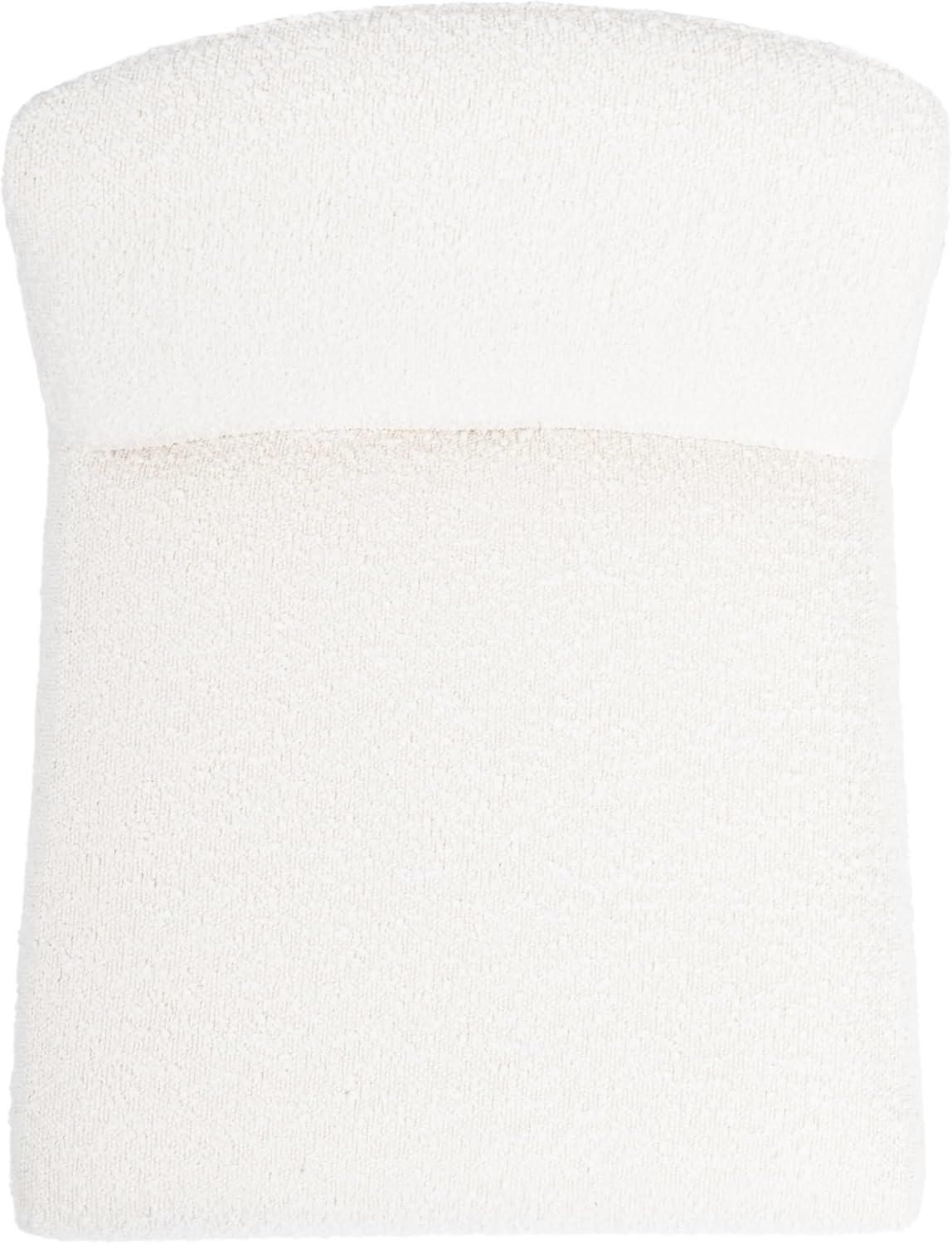 image:imageHomePop Parsons Classic Upholstered Accent Dining Chair Single Pack OrangeCream Boucle Single Pack