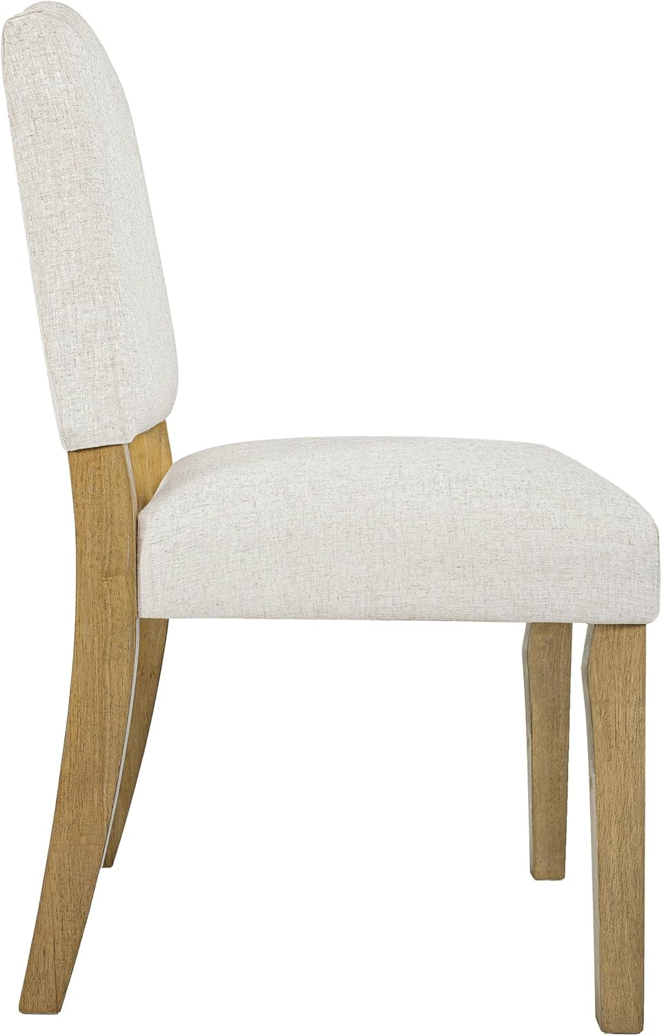 image:imageHomePop Parsons Classic Upholstered Accent Dining Chair Single Pack OrangeCream Textured Woven Single Pack