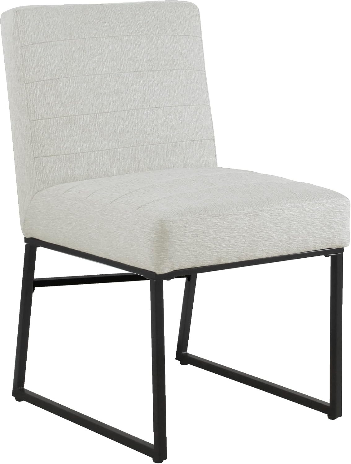 image:imageHomePop Parsons Classic Upholstered Accent Dining Chair Single Pack OrangeGray Woven