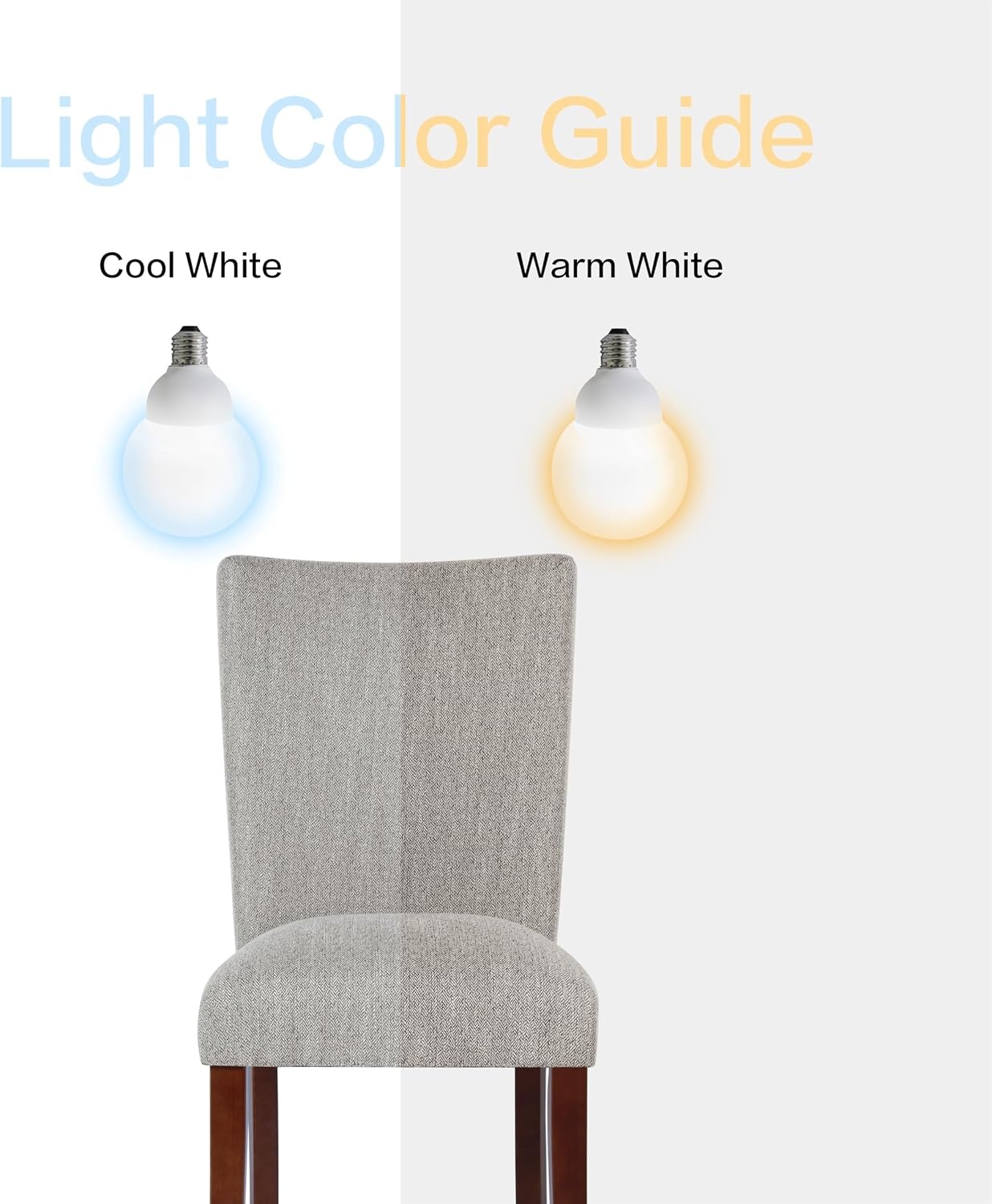 image:imageHomePop Parsons Classic Upholstered Accent Dining Chair Single Pack OrangeLight Gray