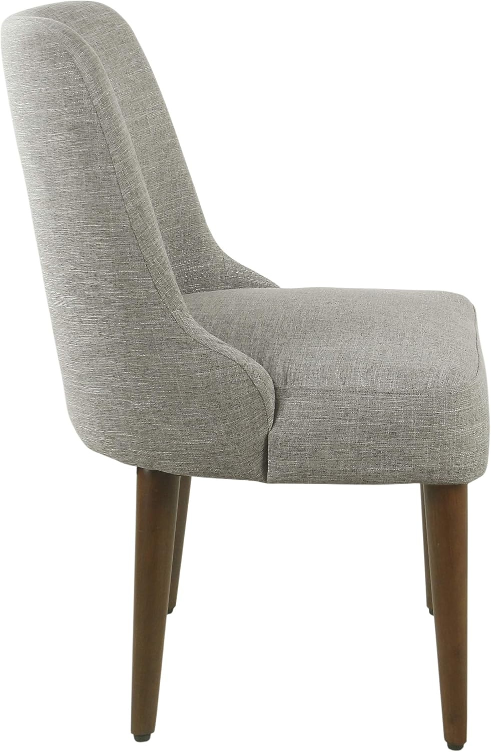 image:imageHomePop Parsons Classic Upholstered Accent Dining Chair Single Pack OrangeWoven Gray