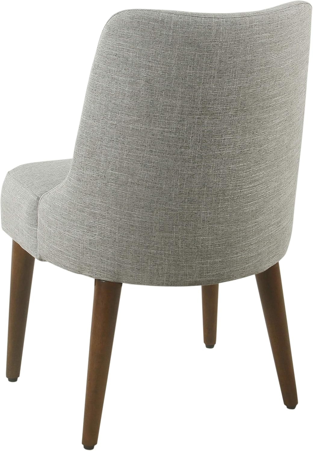 image:imageHomePop Parsons Classic Upholstered Accent Dining Chair Single Pack OrangeWoven Gray