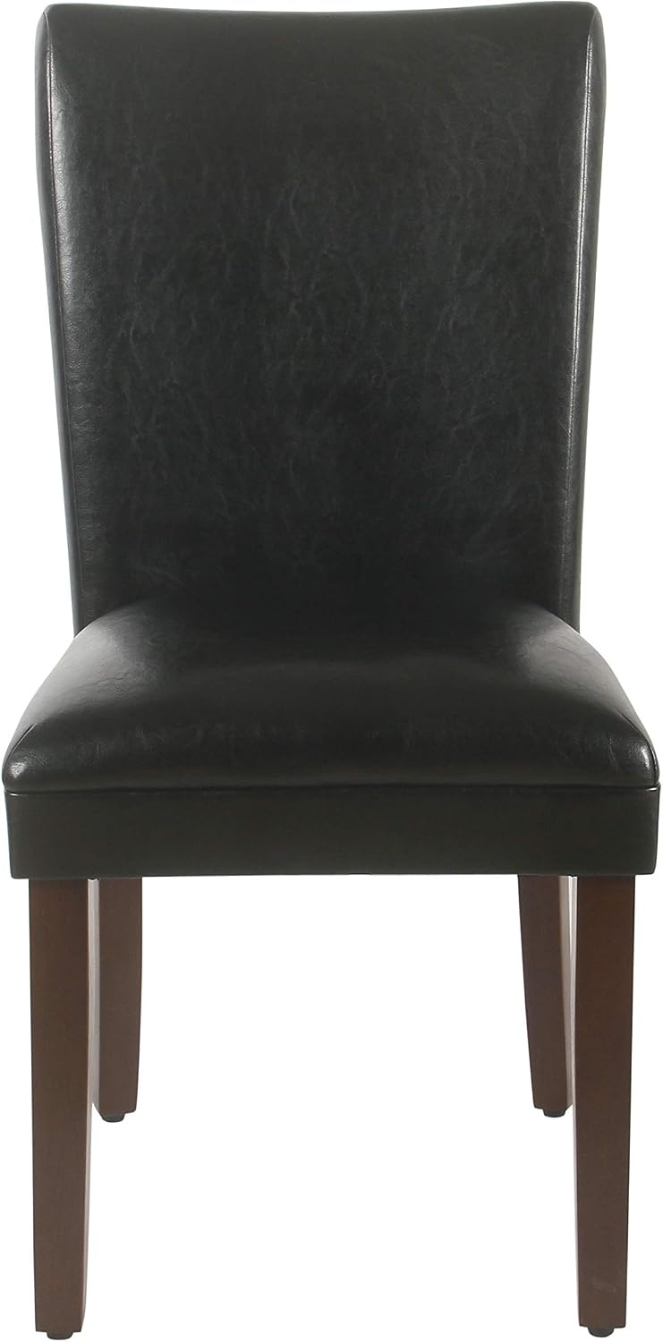 image:imageHomePop Parsons Dining Chair Black Plaid Set of 2Black