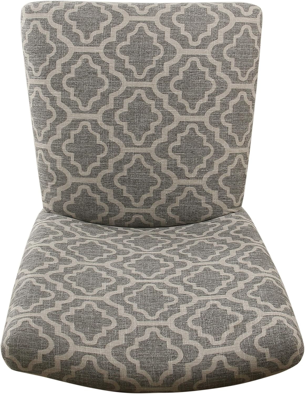image:imageHomePop Parsons Dining Chair Brown Stripe Set of 2Ash Grey Geometric