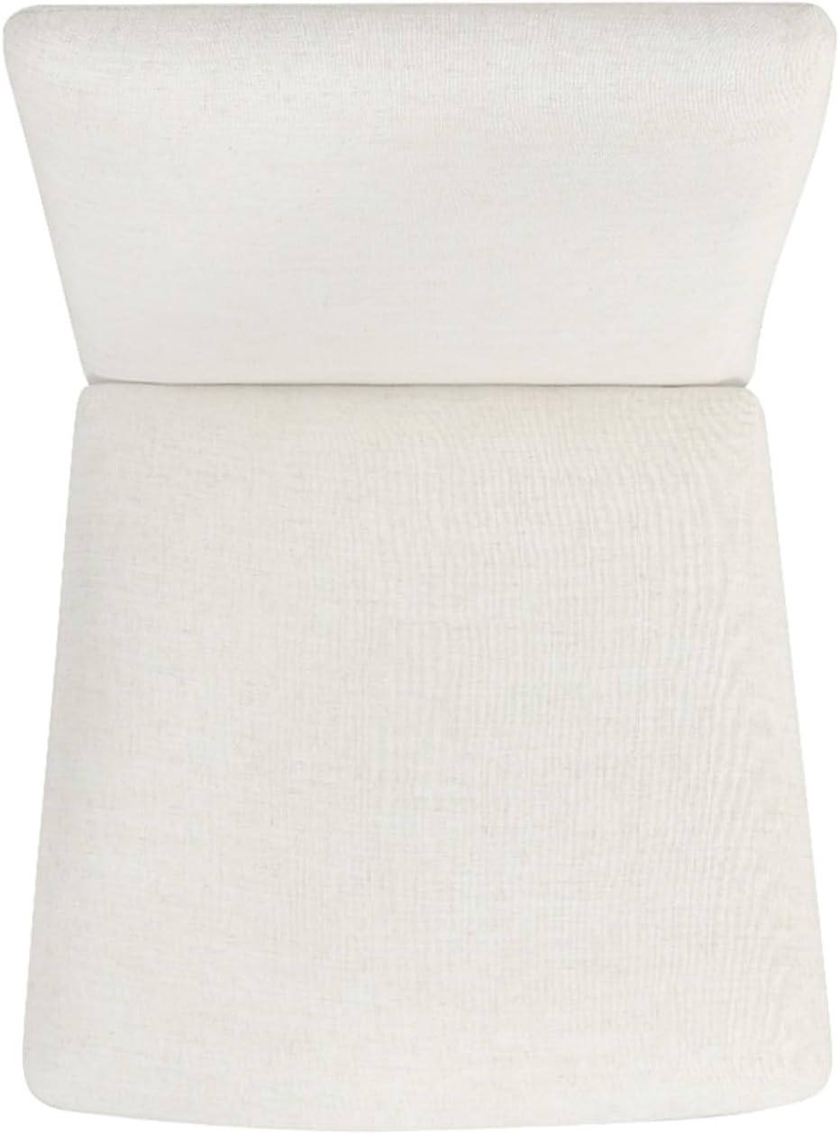 image:imageHomePop Parsons Dining Chair Brown Stripe Set of 2Cream White Textured Woven Set of 2
