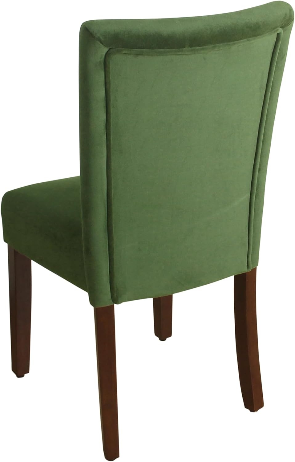 image:imageHomePop Parsons Dining Chair Brown Stripe Set of 2Dark Green Velvet