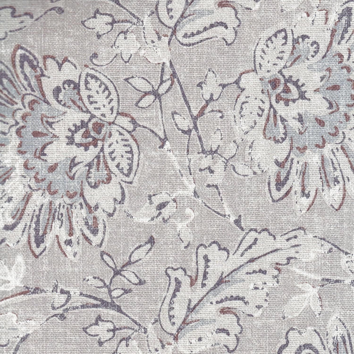 image:imageHomePop Parsons Dining Chair Brown Stripe Set of 2Linen Artistic Floral Print