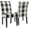 Black Plaid(set of 2)