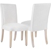 Cream Textured Woven(set of 2)