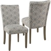 Ash Grey Geometric