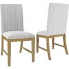 Light Gray Stripe (Set of 2)
