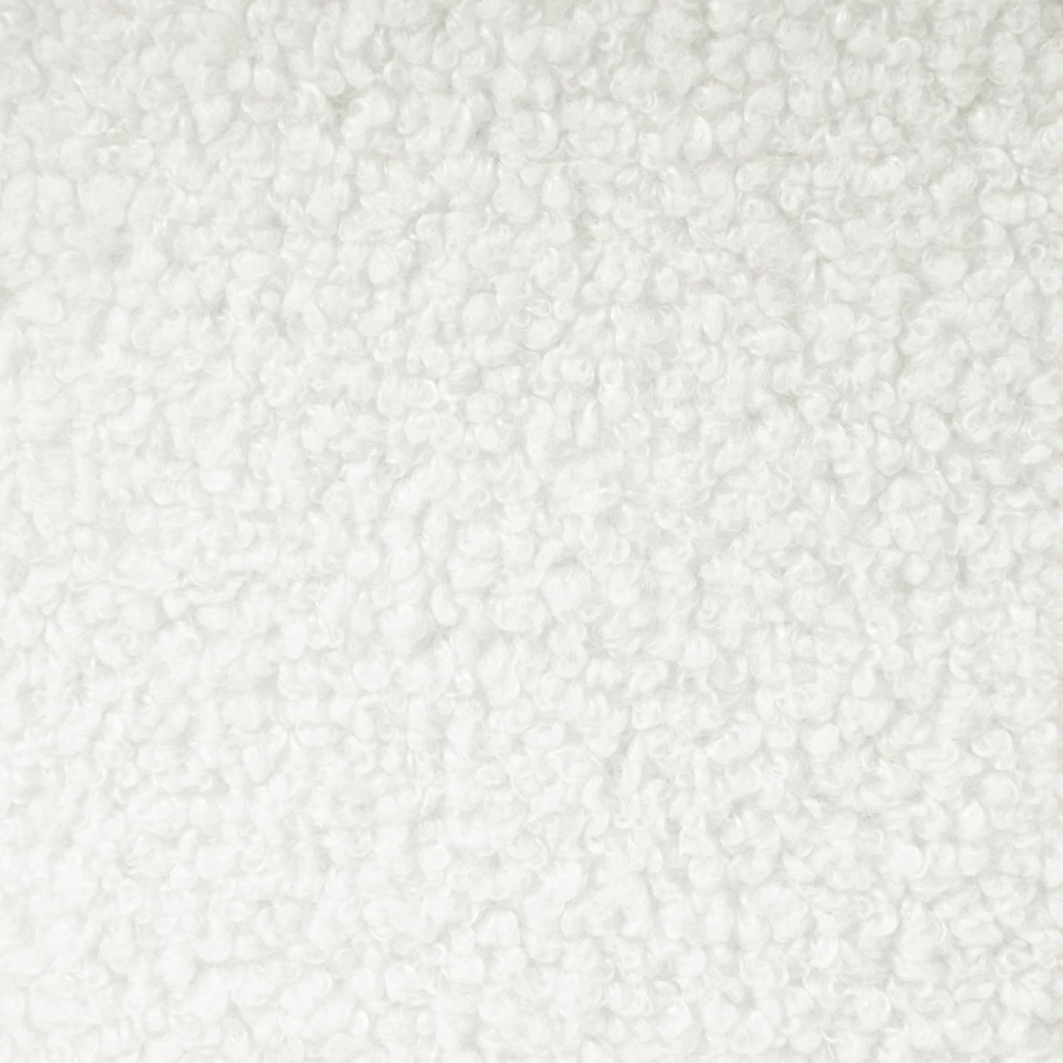 image:imageHomePop 19 Round Storage Ottoman Cream Textural WovenLight Cream
