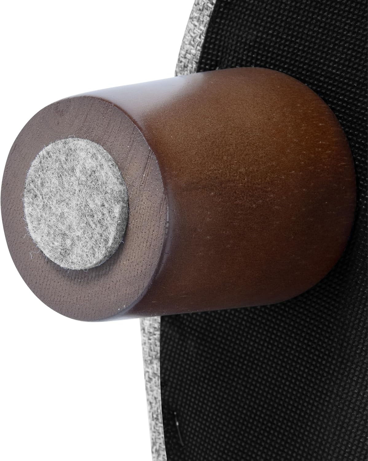 image:imageHomePop 19 Round Storage Ottoman Cream Textural WovenLight Gray