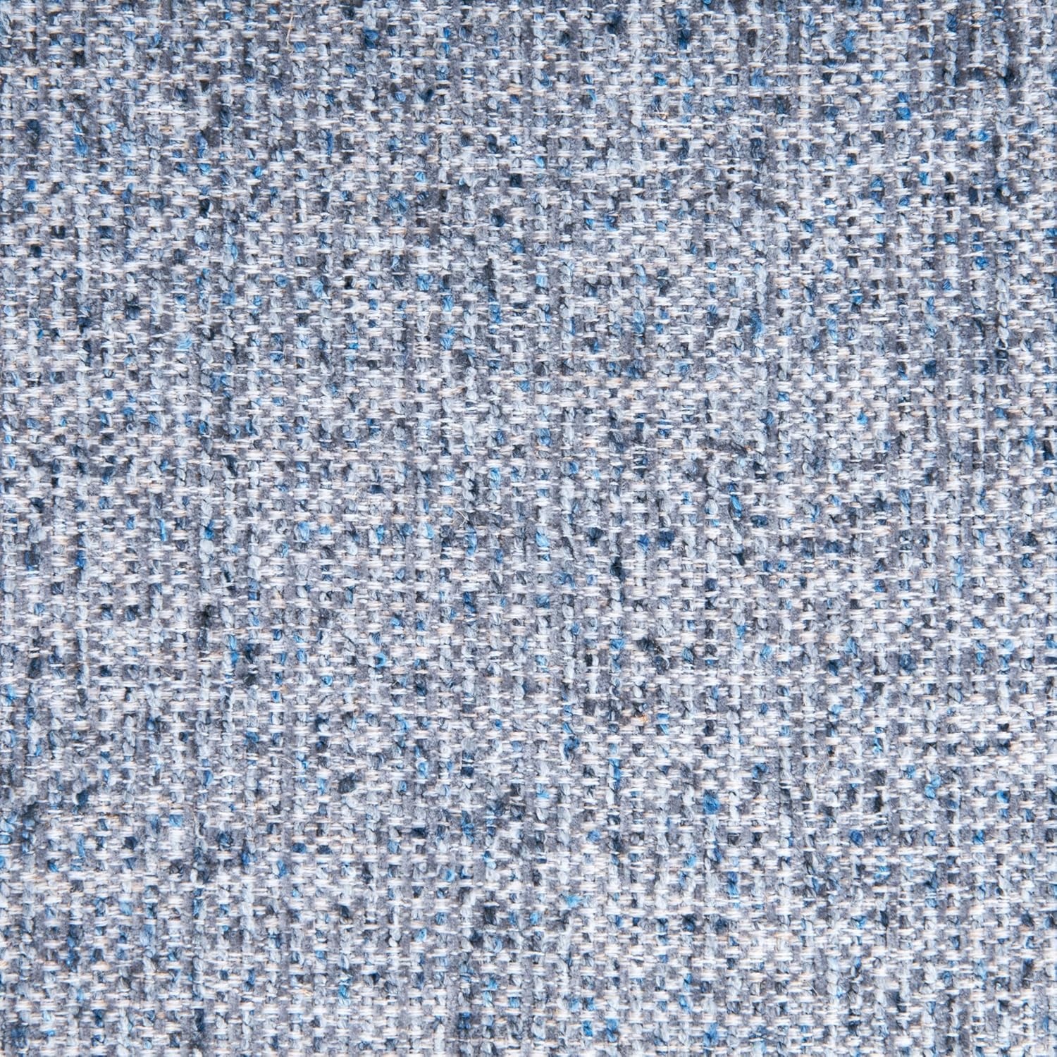 image:imageHomePop Malmo 36 Storage Bench Gray Striped PatternBlue Gray Woven Fabric