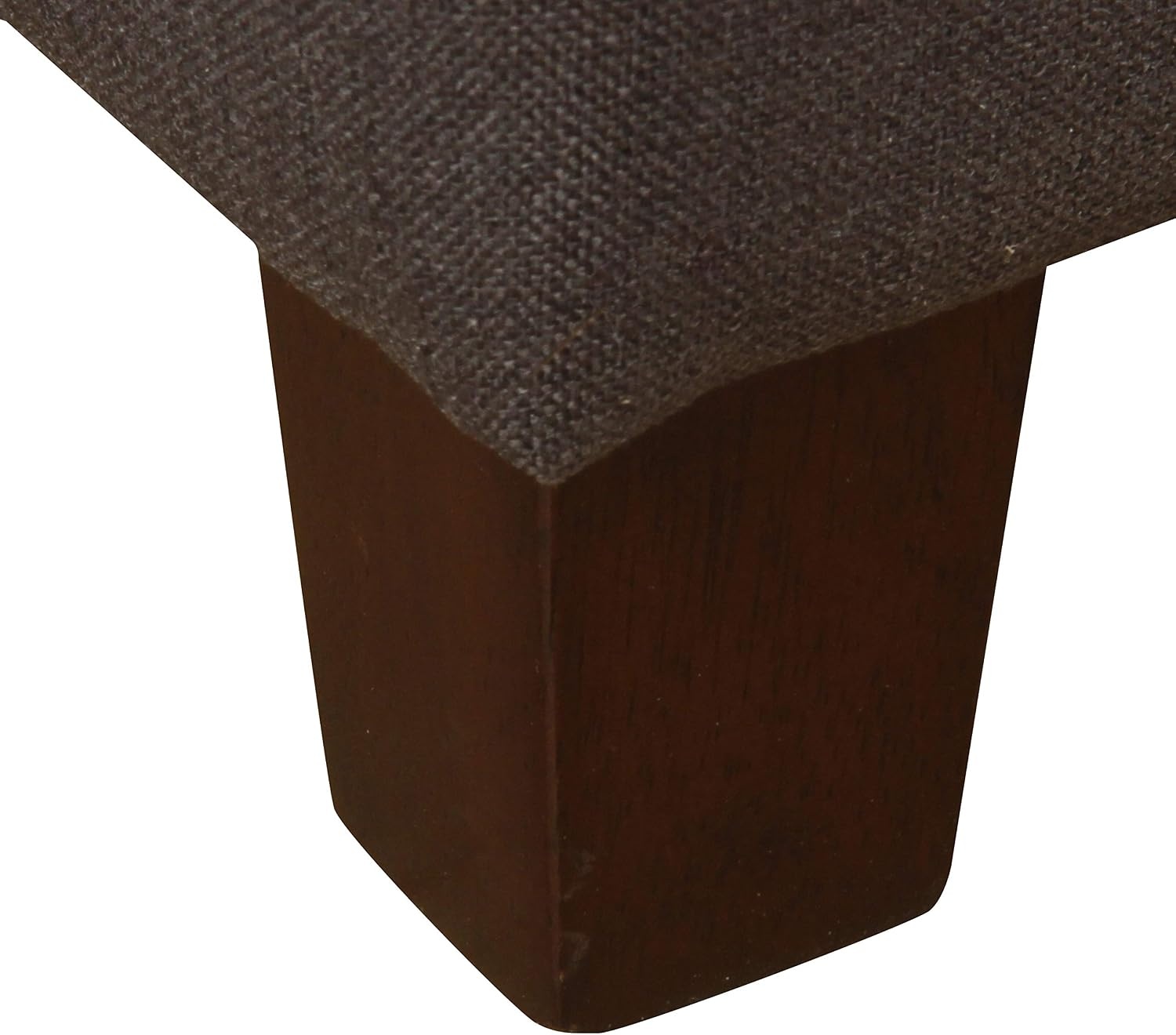 image:imageHomePop Malmo 36 Storage Bench Gray Striped PatternDark Grey
