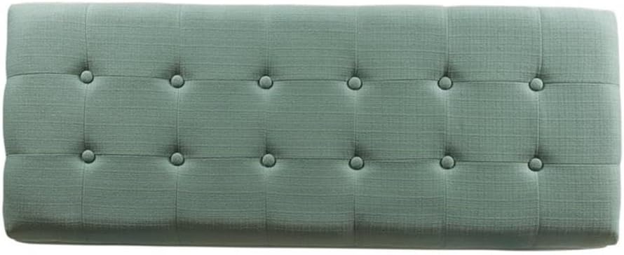 image:imageHomePop Malmo 36 Storage Bench Gray Striped PatternTeal