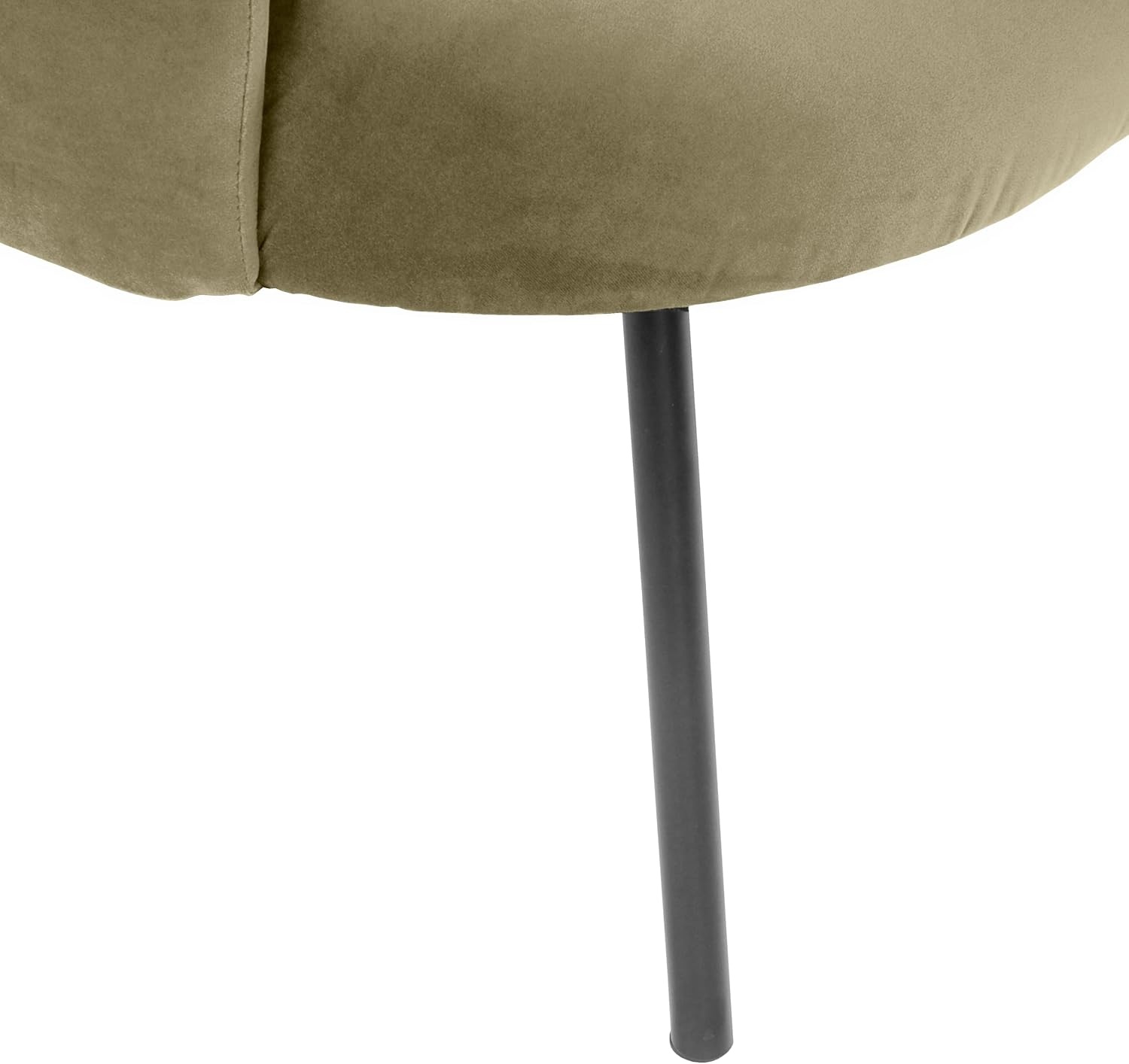 image:imageHomepop Home Decor Upholstered Modern Accent Chair Accent Chairs for Living Room amp Bedroom Decorative Home Furniture Sherpa CreamLight Sage Green Velvet