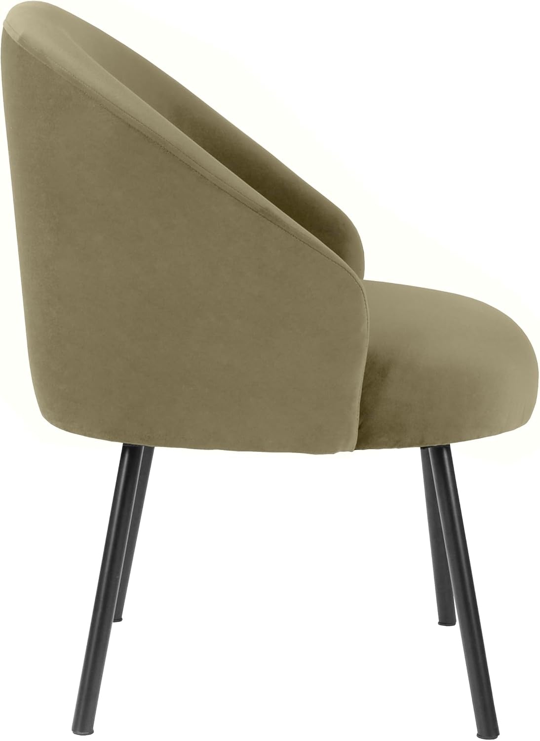image:imageHomepop Home Decor Upholstered Modern Accent Chair Accent Chairs for Living Room amp Bedroom Decorative Home Furniture Sherpa CreamLight Sage Green Velvet