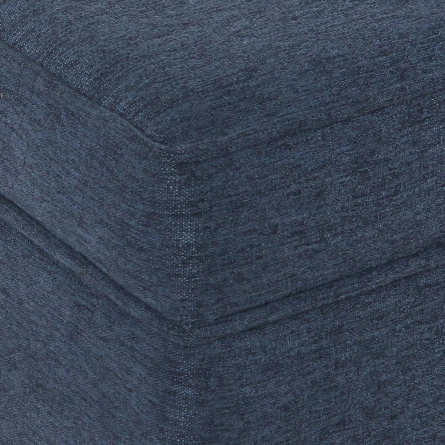 image:imageSpatial Order 24 Medium Tufted Storage Ottoman Espresso Brown Faux LeatherNavy