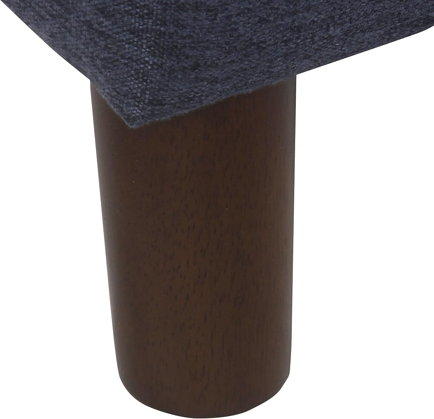 image:imageSpatial Order 24 Medium Tufted Storage Ottoman Espresso Brown Faux LeatherNavy