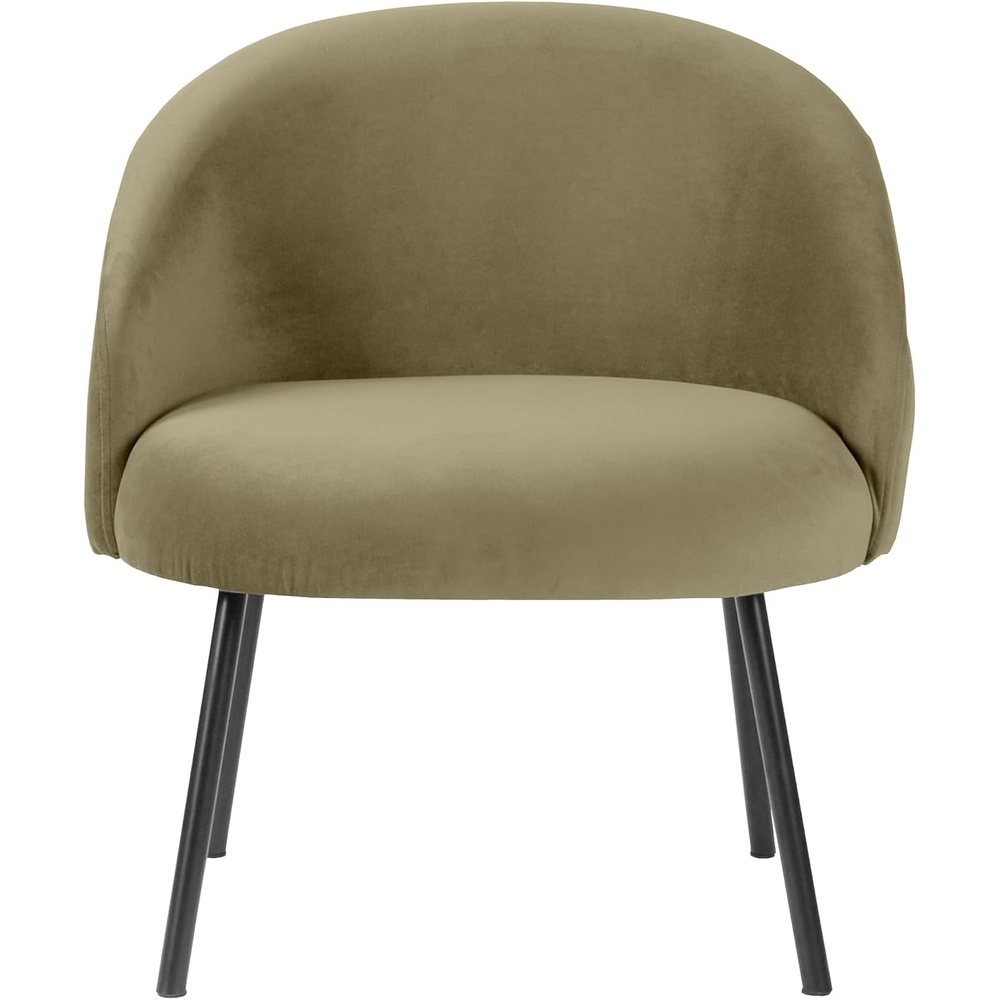 image:imageHomepop Home Decor Upholstered Modern Accent Chair Accent Chairs for Living Room amp Bedroom Decorative Home Furniture Sherpa CreamLight Sage Green Velvet