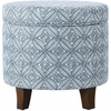 Blue Indigo Print