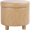 Sand Faux Leather