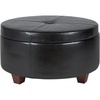Black Faux Leather