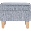 Blue Gray Woven Fabric