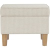 White Woven Stripe