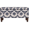 Blue Medallion Print