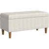 Cream Chevron Woven