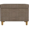 Brown Windowpane Fabric
