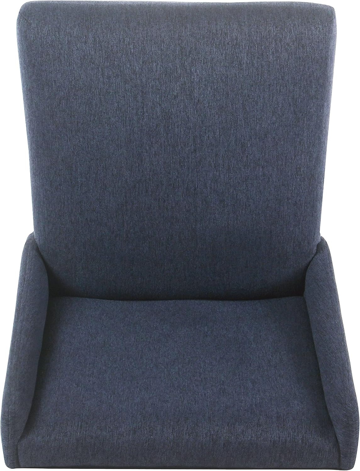 image:imageHomePop Upholstered Counter Height Barstool 24inch Textured AquaNavy Woven