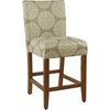Dark Taupe and Cream Medallion
