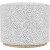 Cream Bouclé With Gray Yarns